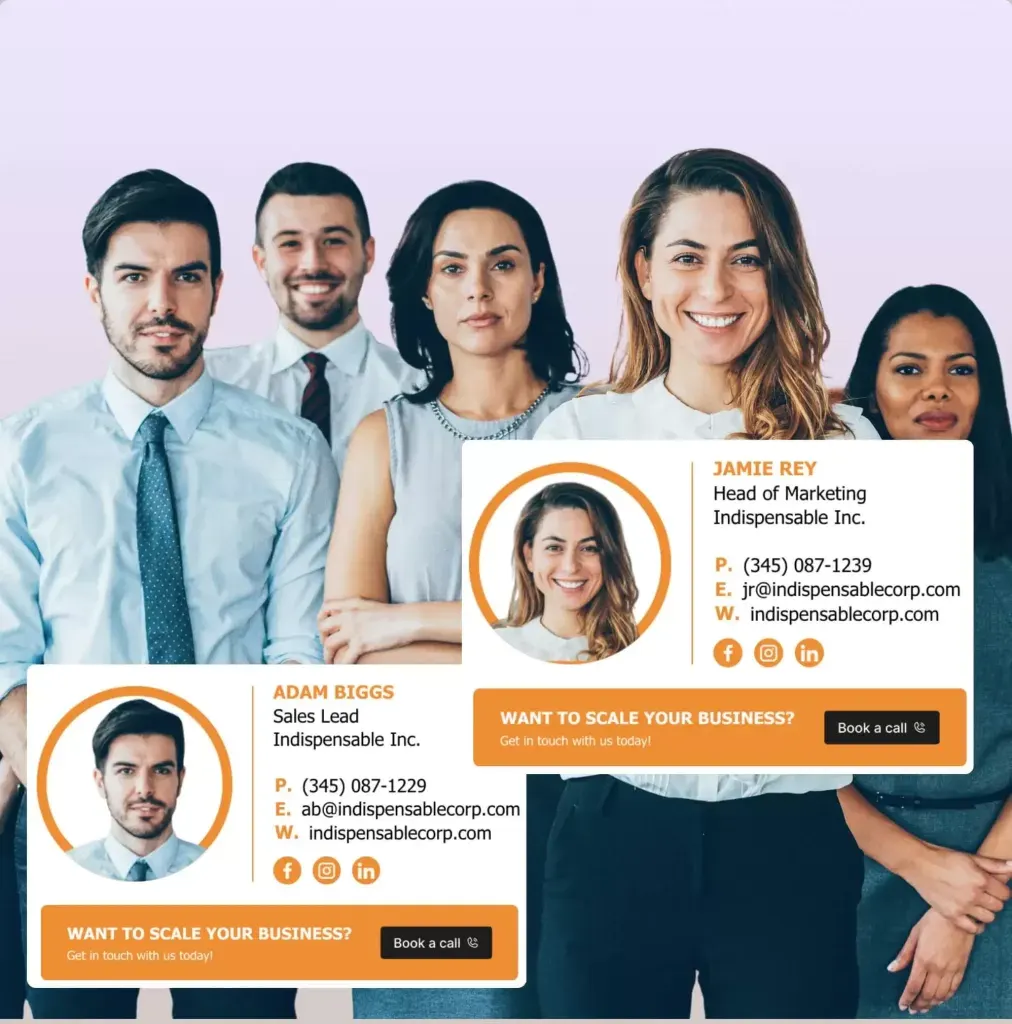 Company-wide Email Signature Management