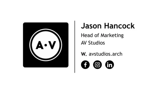 marketing email signature