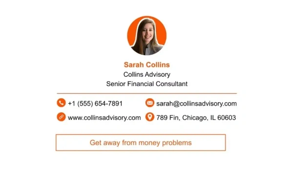 consultant email signature