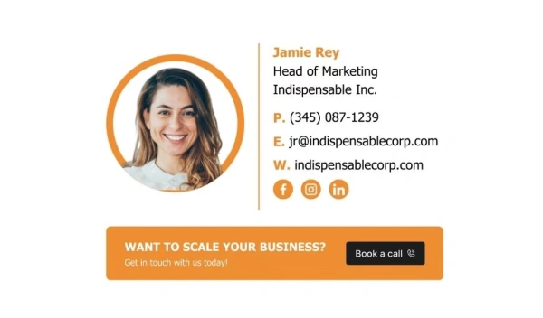 director email signature